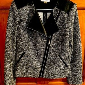 Calvin Klein B/W Tweed Suit Jacket